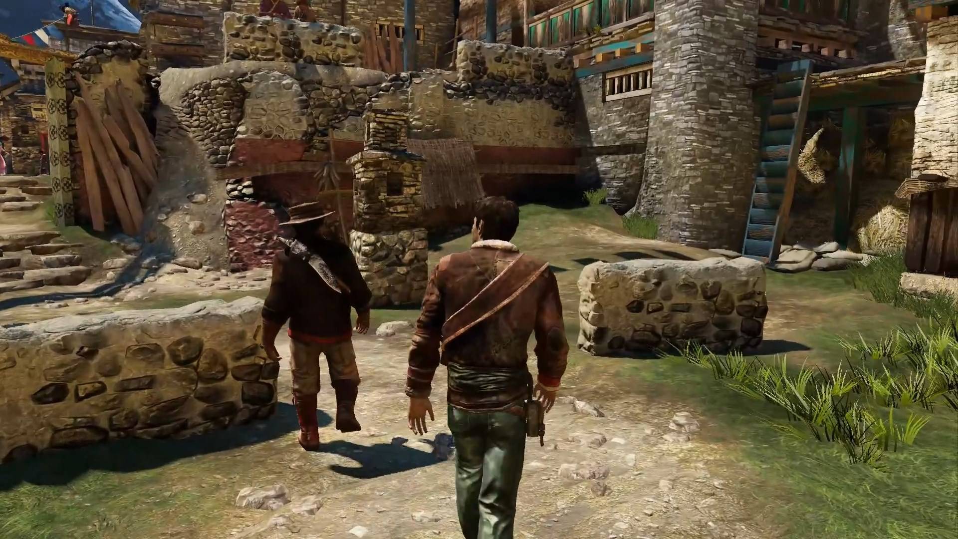 Uncharted 2 Among Thieves - геймплей игры на PlayStation 3